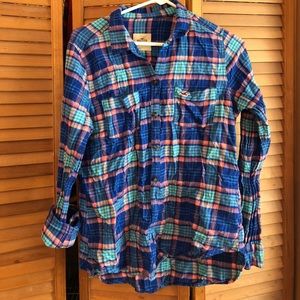 Sale! 2 for 20! Like new! Hollister Flannel sz. LG